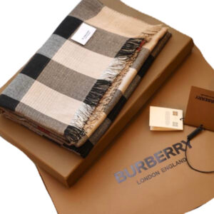 Burberry Sciarpa Pashmina in Cashmere Donna Bicolore 200×70 Special Price